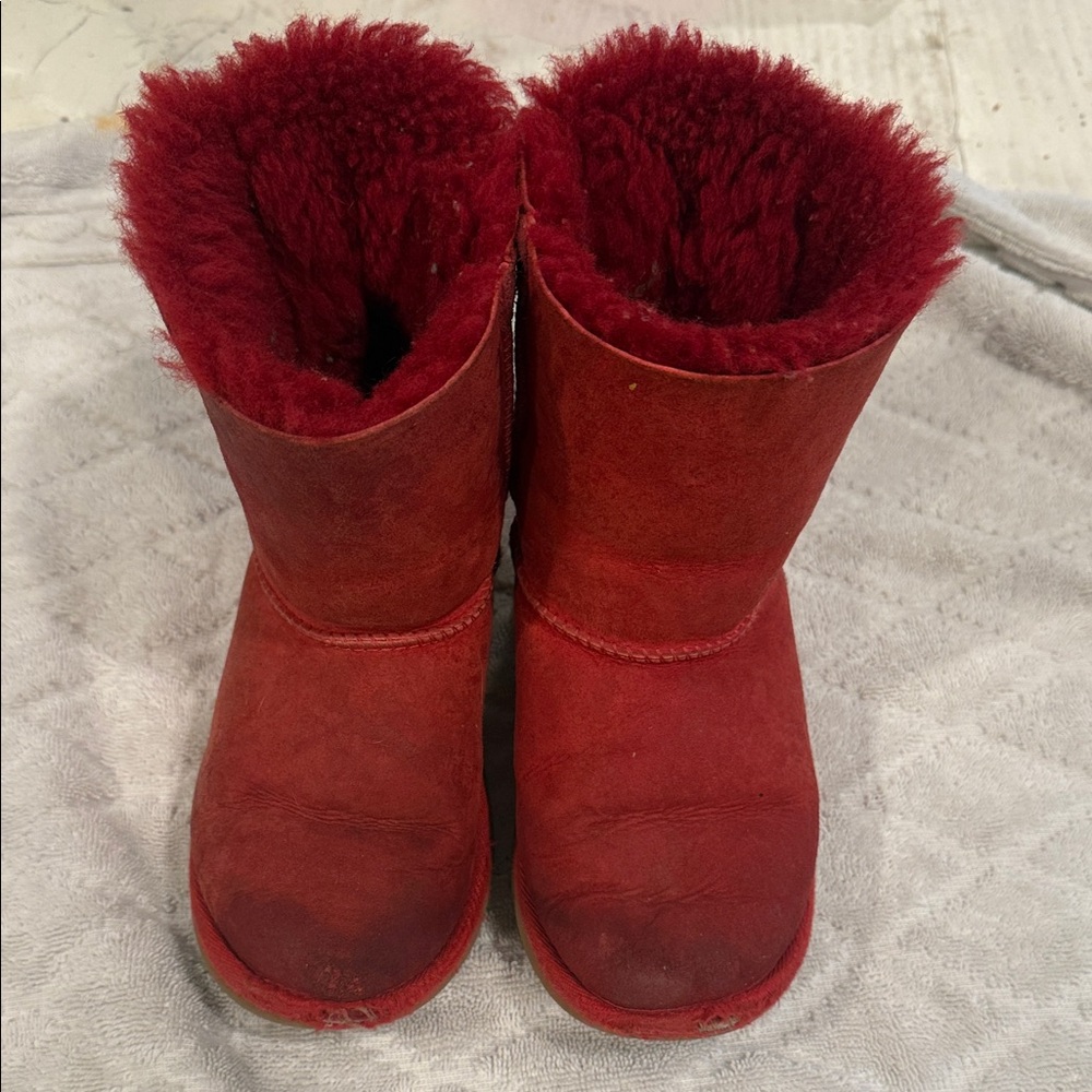 UGG Kids Red Boots